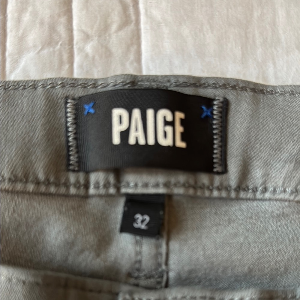 Paige Lennox slim Straight-Leg Pants - Picture 3 of 6